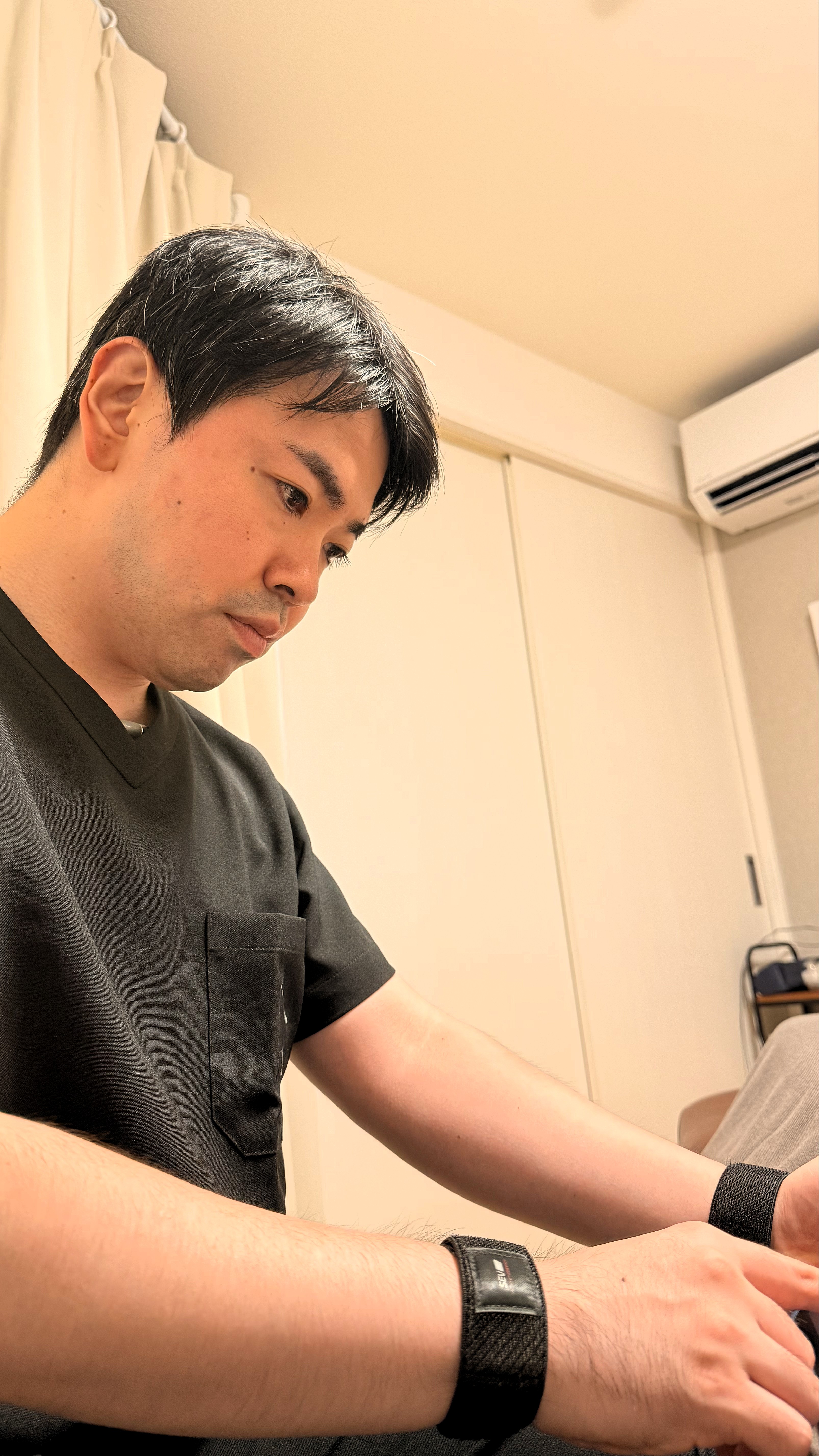 施術中の様子